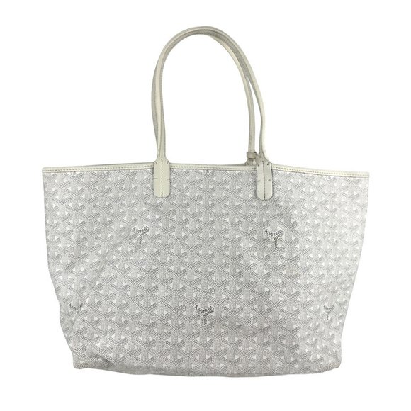 GOYARD White Coated Canvas Pouch - Picture 1 of 5